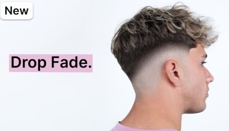 low taper drop fade
