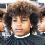 Blowout Mid Taper Haircut For A Stylish