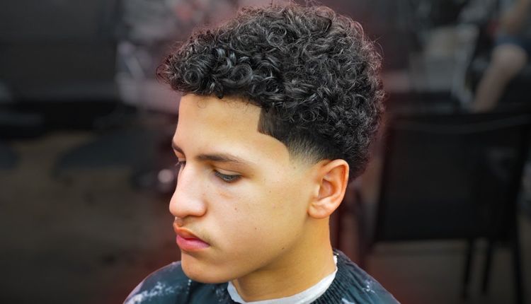 Best Style Guide For Mid Taper Fade Curly Hair Look