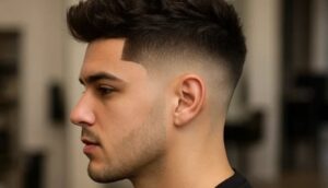 curly blowout mid taper