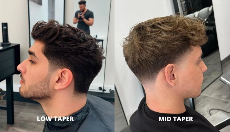 Low Taper vs Mid Taper Haircuts Explained With Key Differences