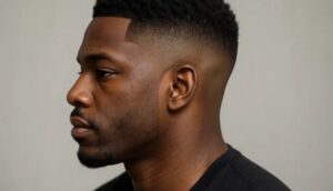mid taper black men