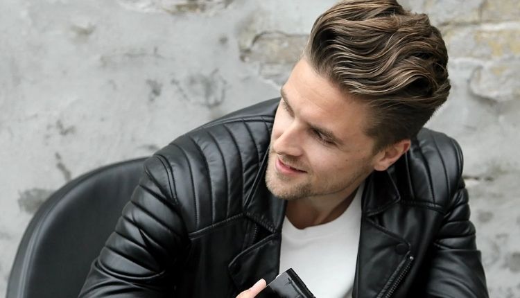 Mid Taper Slick Back Hairstyles For Modern Men